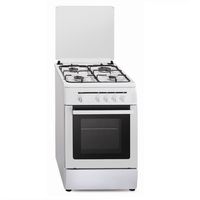 Miniatura 2 de COCINA DE GAS VITROKITCHEN CB55BN 4 ZONAS COCCION BLANCA GN