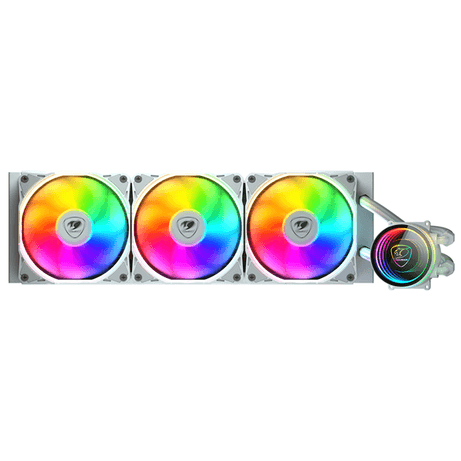 Cougar Ref. Liquid.Poseidon Elite ARGB 360 White - Imagen 1 de 7 Cougar Ref. Liquid.Poseidon Elite ARGB 360 White - Imagen 1 de 7