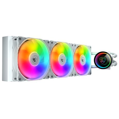 Cougar Ref. Liquid.Poseidon Elite ARGB 360 White - Imagen 3 de 7 Cougar Ref. Liquid.Poseidon Elite ARGB 360 White - Imagen 3 de 7