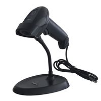Miniatura 2 de SCANNER CODIGO DE BARRAS APPROX APPLS11AS 1D USB DISPARO MANUAL O AUTOMATICO UNA LASER VISIBLE INDICADOR LED Y BEEPER CON PEANA