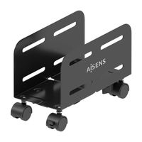 Miniatura 2 de AISENS Soporte Metálico Ajustable de Suelo para CPU, Negro