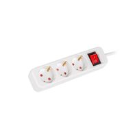 Miniatura 4 de REGLETA LANBERG 3 TOMAS SCHUKO CON PROTECION BLANCA 1.5M
