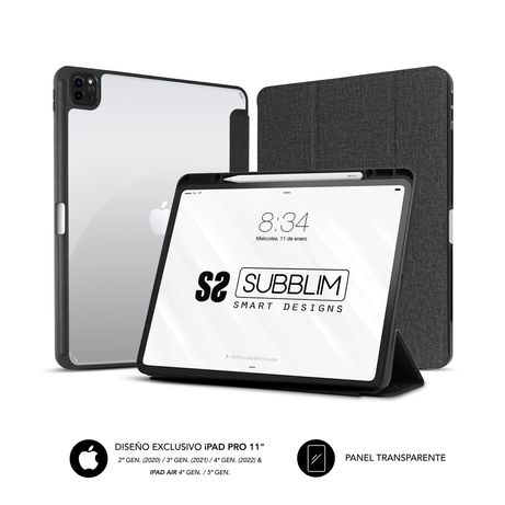 FUNDA TECLADO SUBBLIM CLEAR SHOCK CASE IPAD PRO 11" - Imagen 7 de 8 FUNDA TECLADO SUBBLIM CLEAR SHOCK CASE IPAD PRO 11" - Imagen 7 de 8