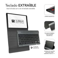 Miniatura 6 de FUNDA TABLET SUBBLIM KEY TAB PRO SAMSUNG A9+ 11"