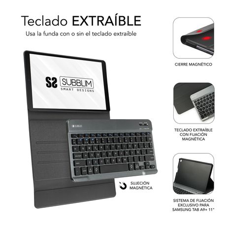FUNDA TABLET SUBBLIM KEY TAB PRO SAMSUNG A9+ 11" - Imagen 6 de 8 FUNDA TABLET SUBBLIM KEY TAB PRO SAMSUNG A9+ 11" - Imagen 6 de 8