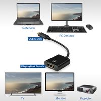 Miniatura 3 de ADAPTADOR GRAFICO EWENT USB TIPO C DP 4K 60HZ