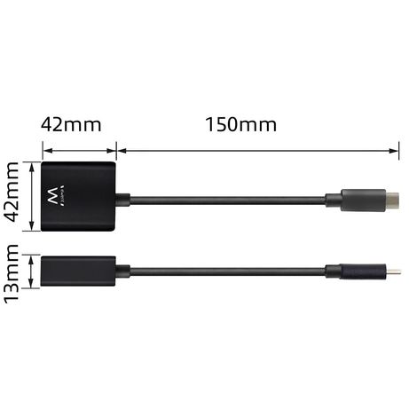 ADAPTADOR GRAFICO EWENT USB TIPO C DP 4K 60HZ - Imagen 6 de 8 ADAPTADOR GRAFICO EWENT USB TIPO C DP 4K 60HZ - Imagen 6 de 8
