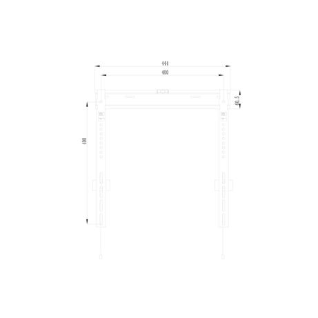 SOPORTE DE PARED FIJO EQUIP 650363 PARA PANTALLA 32"- 55" SLIM DISTANCIA A PARED FIJO 9mm/11mm VESA - Imagen 4 de 4 SOPORTE DE PARED FIJO EQUIP 650363 PARA PANTALLA 32"- 55" SLIM DISTANCIA A PARED FIJO 9mm/11mm VESA - Imagen 4 de 4