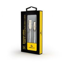 Miniatura 3 de CABLE DE CARGA Y DATOS GEMBIRD USB TIPO C DE CAUCHO PREMIUM, 2M, BLANCO
