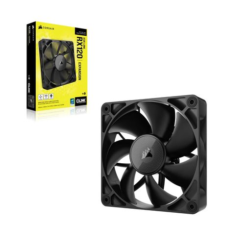 VENTILADOR CAJA CORSAIR RX SERIES iCUE LINK RX120 SINGLE PACK CO-9051009-WW - Imagen 3 de 5 VENTILADOR CAJA CORSAIR RX SERIES iCUE LINK RX120 SINGLE PACK CO-9051009-WW - Imagen 3 de 5
