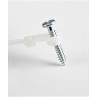 Miniatura 5 de 100 PACK OF PLASTIC ZIP TIES WITH SCREW HOLE  6
