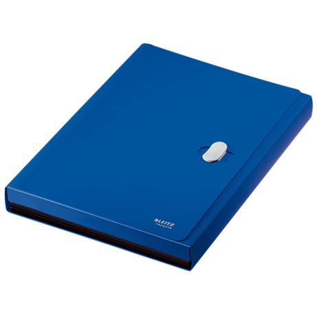CARPETA POLIPROPILENO ACORDEON 5 POSICIONES+BOLSILLO FRONTAL BROCHE GIRATORIO A4 RECYCLE AZUL LEITZ 46240035 - Imagen 4 de 5 CARPETA POLIPROPILENO ACORDEON 5 POSICIONES+BOLSILLO FRONTAL BROCHE GIRATORIO A4 RECYCLE AZUL LEITZ 46240035 - Imagen 4 de 5