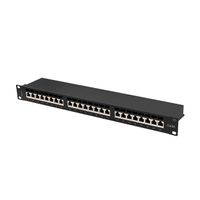 Miniatura 4 de PATCH PANEL 24 PORT 1U 19" CAT.6A FTP BLACK LANBERG