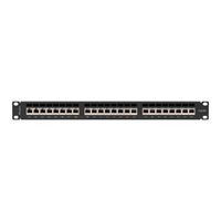 Miniatura 5 de PATCH PANEL 24 PORT 1U 19" CAT.6A FTP BLACK LANBERG