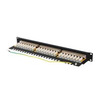 Miniatura 6 de PATCH PANEL 24 PORT 1U 19" CAT.6A FTP BLACK LANBERG