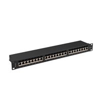 Miniatura 7 de PATCH PANEL 24 PORT 1U 19" CAT.6A FTP BLACK LANBERG
