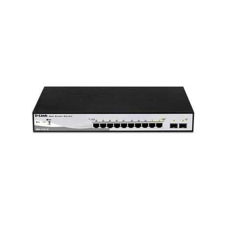 DGS-1210-10 GBIT SMART SWITCH 10-PORT LAYER2 MANAG ED - Imagen 1 de 2 DGS-1210-10 GBIT SMART SWITCH 10-PORT LAYER2 MANAG ED - Imagen 1 de 2