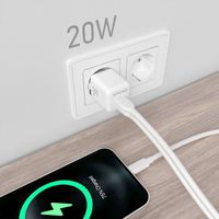 Miniatura 6 de CARGADOR AISENS GAN 20W 1XUSB-C PD3.0 QC4.0 1XUSB-A QC3.0 BLANCO