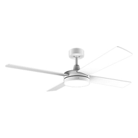Miniatura 1 de VENTILADOR DE TECHO CECOTEC AERO 5200 WHITE LINE | 52” CON LUZ LED, 4 ASPAS Y MODO INVIERNO/VERANO