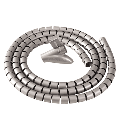 ORGANIZADOR CABLES ZIP 2M PLATA FELLOWES 9929801 - Imagen 1 de 6 ORGANIZADOR CABLES ZIP 2M PLATA FELLOWES 9929801 - Imagen 1 de 6