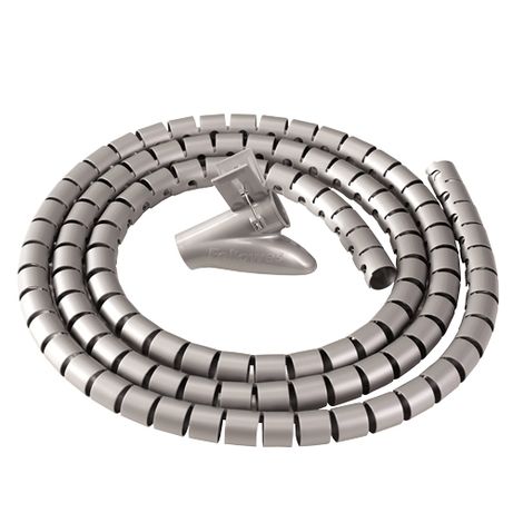 ORGANIZADOR CABLES ZIP 2M PLATA FELLOWES 9929801 - Imagen 2 de 6 ORGANIZADOR CABLES ZIP 2M PLATA FELLOWES 9929801 - Imagen 2 de 6