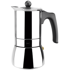 CAFETERA MAGEFESA GENOVA 4TAZAS INOX