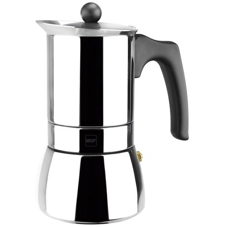 CAFETERA MAGEFESA GENOVA 4TAZAS INOX - Imagen 2 de 3 CAFETERA MAGEFESA GENOVA 4TAZAS INOX - Imagen 2 de 3