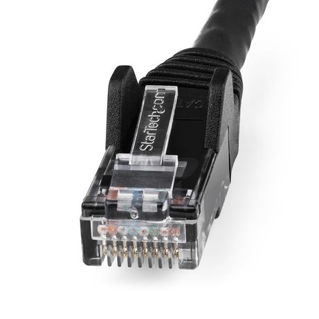 10M LSZH CAT6 ETHERNET CABLE - SNAGLESS UTP PATCH CORD BLA CK - Imagen 3 de 4 10M LSZH CAT6 ETHERNET CABLE - SNAGLESS UTP PATCH CORD BLA CK - Imagen 3 de 4