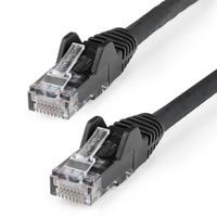 Miniatura 4 de 10M LSZH CAT6 ETHERNET CABLE - SNAGLESS UTP PATCH CORD BLA CK