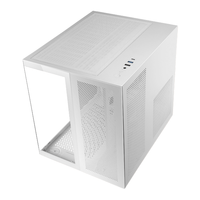 Miniatura 1 de CAJA MICROATX CUBE GAMING MARS GAMING MCNOVAM BLANCA DOBLE PANEL DE CRISTAL TEMPLADO DOBLE CAMARA REJILLA FRONTAL USB-C USB-A 3.0
