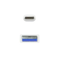 Miniatura 4 de Nanocable Cable USB 3.1 Gen2 USB-C/A 1,5 M Blanco
