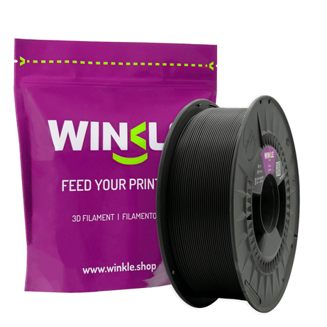 WINKLE FILAMENTO IMPRESORA 3D PLA MATE | COLOR NEGRO GRAFITO | 1,75 MM | 1000 GR. - Imagen 2 de 4 WINKLE FILAMENTO IMPRESORA 3D PLA MATE | COLOR NEGRO GRAFITO | 1,75 MM | 1000 GR. - Imagen 2 de 4