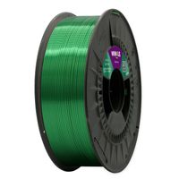 Miniatura 1 de WINKLE FILAMENTO IMPRESORA 3D PLA SILK | COLOR VERDE IRLANDÉS | 1,75 MM. | 1000 GR.