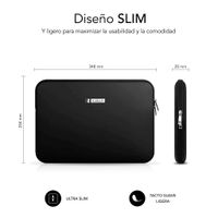 Miniatura 2 de FUNDA PORTATIL SUBBLIM 13,3-14´´ BLACK