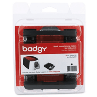 Miniatura 1 de CONSUMIBLE MONOCROMO NEGRO PARA 500 IMPRESIONES BADGY CBGR0500K