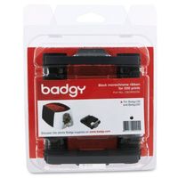 Miniatura 2 de CONSUMIBLE MONOCROMO NEGRO PARA 500 IMPRESIONES BADGY CBGR0500K