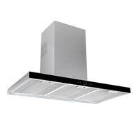 Miniatura 1 de CAMPANA CHIMENEA TEKA DLH 986 T INOX ANCHO 90 CM INOX