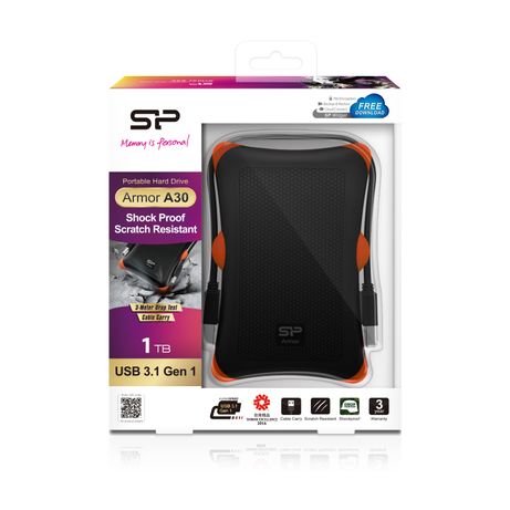 SILICON POWER Armor A30 1000GB 2.5" - Imagen 7 de 7 SILICON POWER Armor A30 1000GB 2.5" - Imagen 7 de 7