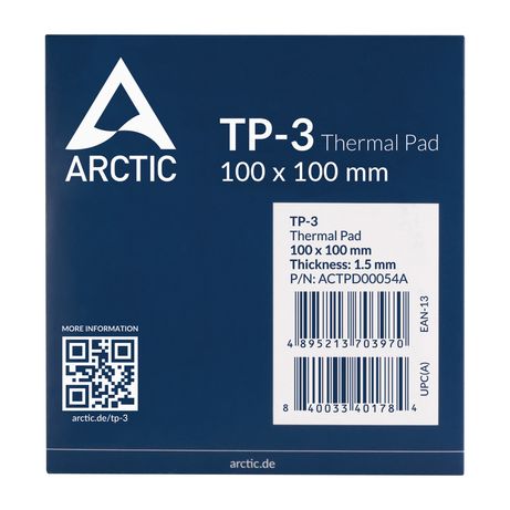 ALMOHADILLA PASTA TERMICA ARCTIC 100X100X1,5MM AZUL - Imagen 5 de 6 ALMOHADILLA PASTA TERMICA ARCTIC 100X100X1,5MM AZUL - Imagen 5 de 6