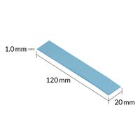 Miniatura 5 de ALMOHADILLA PASTA TERMICA ARCTIC 120X20X1MM AZUL PACK DE 4