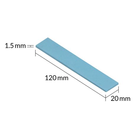 ALMOHADILLA PASTA TERMICA ARCTIC 120X20X1,5MM AZUL PACK DE 4 - Imagen 5 de 7 ALMOHADILLA PASTA TERMICA ARCTIC 120X20X1,5MM AZUL PACK DE 4 - Imagen 5 de 7