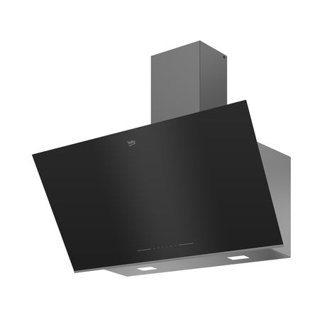 CAMPANA CHIMENEA BEKO BHCA96641BBHS ANCHO 90 CM CRISTAL NEGRO - Imagen 3 de 6 CAMPANA CHIMENEA BEKO BHCA96641BBHS ANCHO 90 CM CRISTAL NEGRO - Imagen 3 de 6