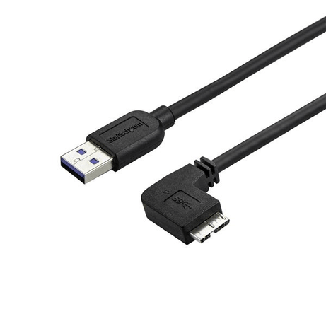 CABLE 1M MICRO USB 3.0 ACODADO - Imagen 1 de 4 CABLE 1M MICRO USB 3.0 ACODADO - Imagen 1 de 4