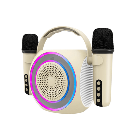 ALTAVOZ + 2MIC INALAMBRICOS RGB - Imagen 1 de 6 ALTAVOZ + 2MIC INALAMBRICOS RGB - Imagen 1 de 6