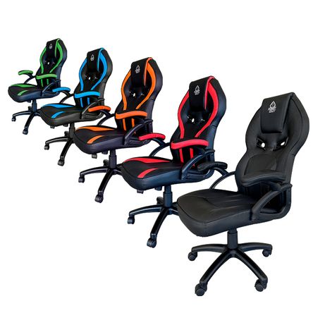 SILLA GAMER KEEP OUT XS200 NEGRA CON DETALLE NARANJA ESPUMA DE ALTA DENSIDAD REPOSABRAZOS FIJOS - Imagen 5 de 9 SILLA GAMER KEEP OUT XS200 NEGRA CON DETALLE NARANJA ESPUMA DE ALTA DENSIDAD REPOSABRAZOS FIJOS - Imagen 5 de 9