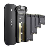 Miniatura 4 de Aisens - Caja Externa M.2 (Ngff) Asm2-024B Nvme A Usb3.2 Gen2, Negra