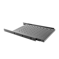 Miniatura 1 de BANDEJA LANBERG DESLIZANTE 1U 465X750MM HASTA 60KG RACK 19" NEGRO