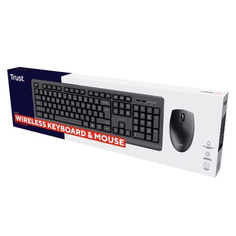PACK TECLADO Y MOUSE WIRELESS TRUST PRIMO RECEPTOR USB - Imagen 8 de 9 PACK TECLADO Y MOUSE WIRELESS TRUST PRIMO RECEPTOR USB - Imagen 8 de 9