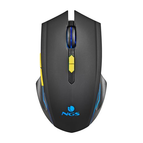 MOUSE NGS WIRELESS GMX-200 RECEPTOR 2,4GHZ 800-1200-2400-3200 DPI BAT. 300 mAh NEGRO - Imagen 2 de 7 MOUSE NGS WIRELESS GMX-200 RECEPTOR 2,4GHZ 800-1200-2400-3200 DPI BAT. 300 mAh NEGRO - Imagen 2 de 7