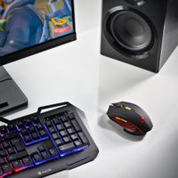 Miniatura 7 de MOUSE NGS WIRELESS GMX-200 RECEPTOR 2,4GHZ 800-1200-2400-3200 DPI BAT. 300 mAh NEGRO